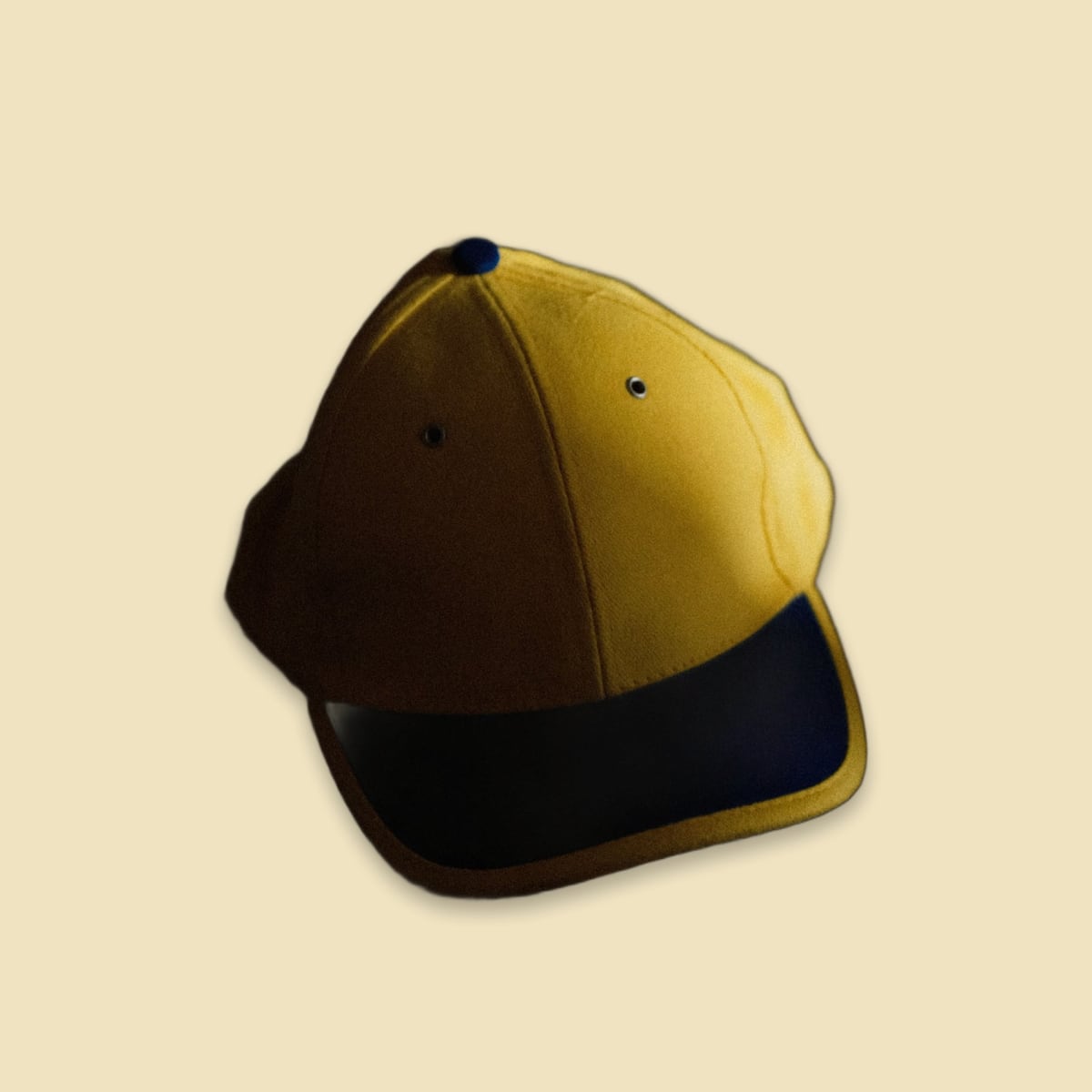 Cotton cap, colour field scene