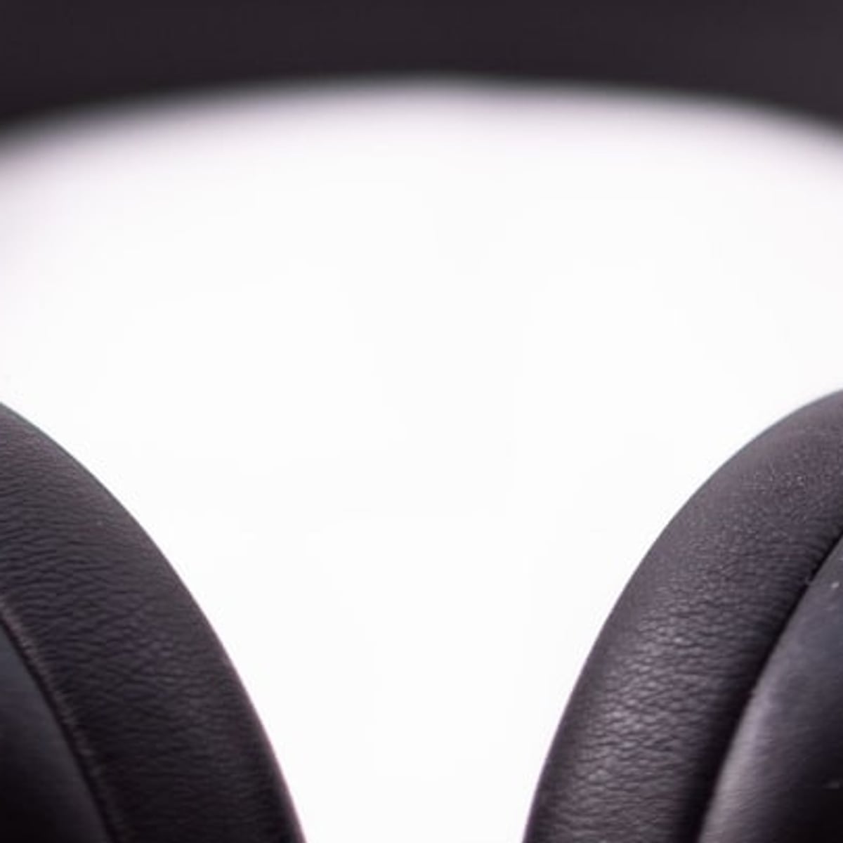 Over-ear headphones, detail scene
